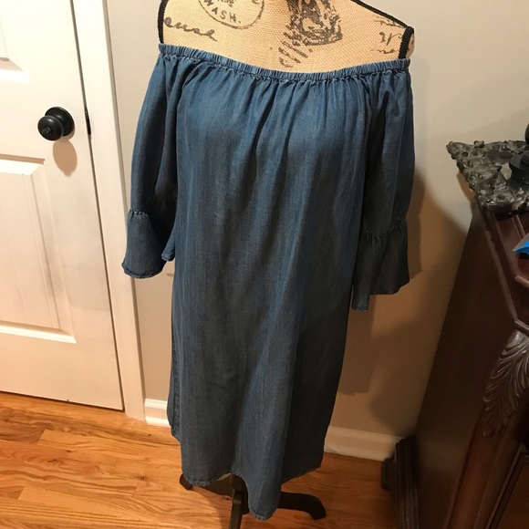 ▪️philosophy Lightweight Denim Dress - Picture 5 of 9